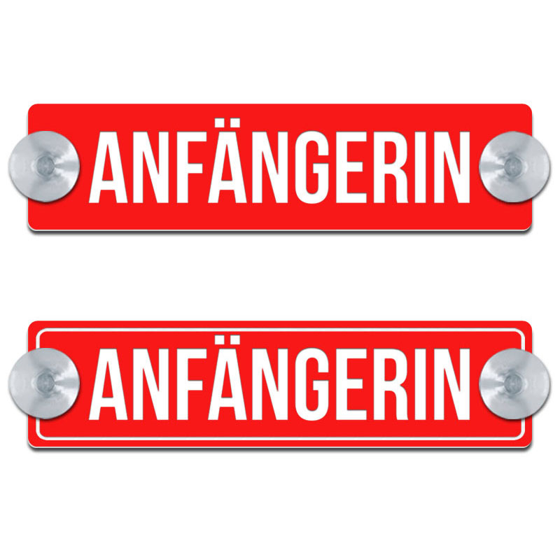 ANFÄNGERIN - 200x50mm